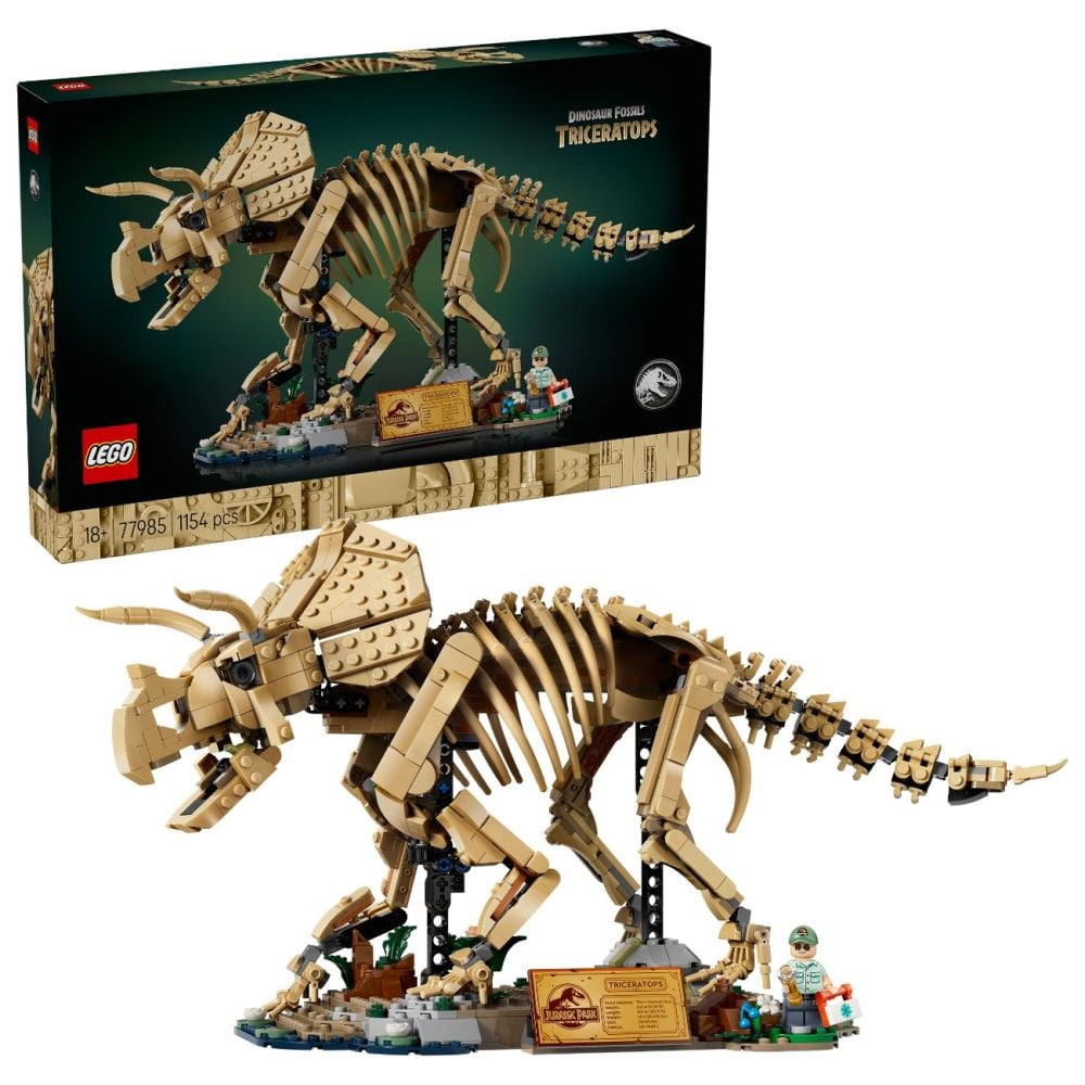 LEGO® Jurassic World - Fosile de Dinozaur: Triceratops (77985)