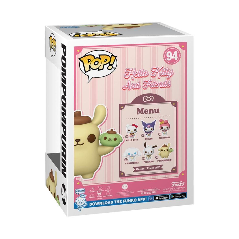 Figurina Funko Pop, Hello Kitty and Friends, Pompompurin cu desert