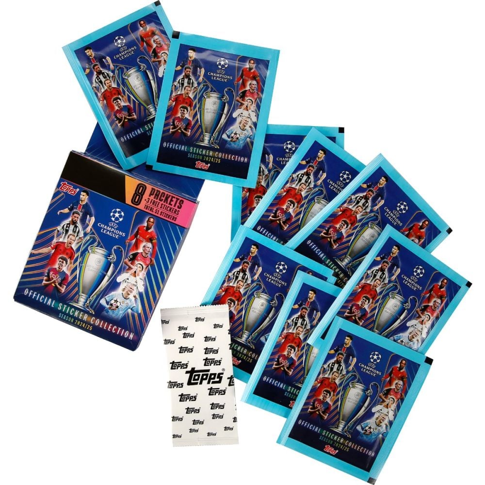 Set stickere, Topps, Champions League 2024-2025, Eco Pack | Noriel