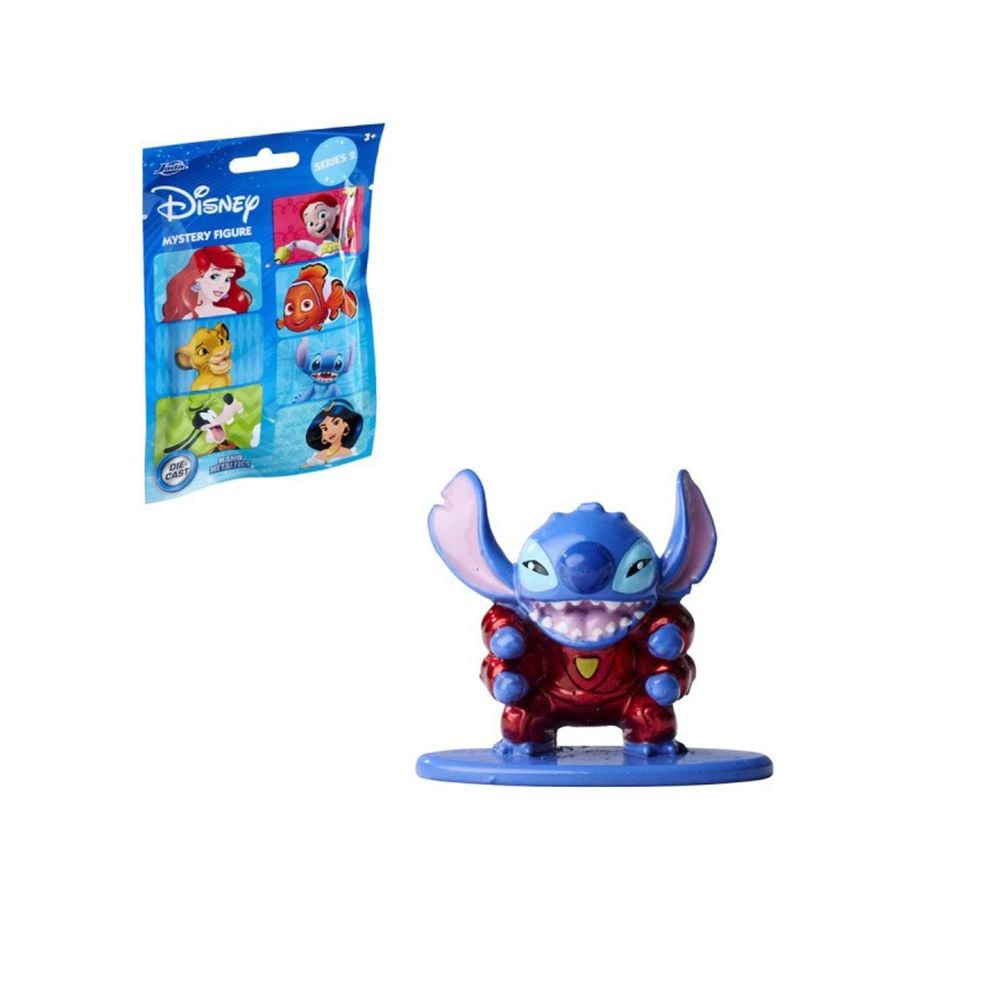 Nano figurina surpriza din metal, Jada, Disney, Seria 2, 4 cm