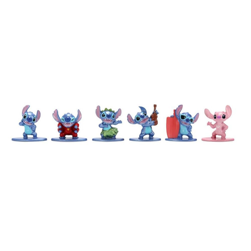 Set 6 figurine metalice, Jada, Disney Stitch
