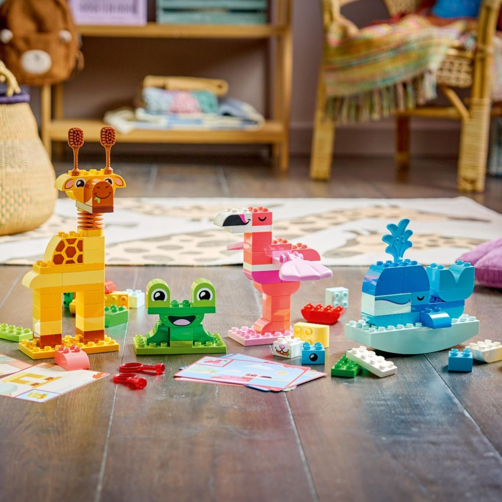 LEGO® DUPLO - Joc de construit animale (10472)