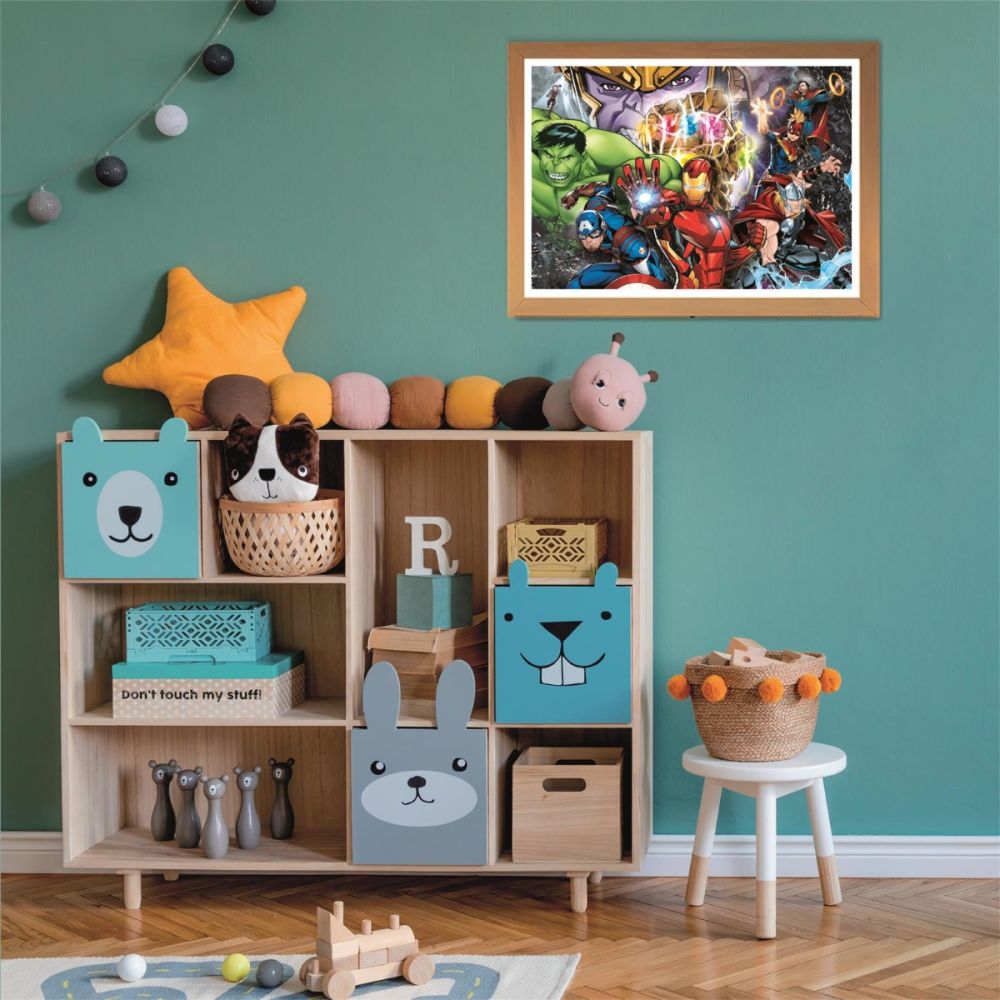 Puzzle Clementoni Marvel Avengers Brilliant, 104 piese