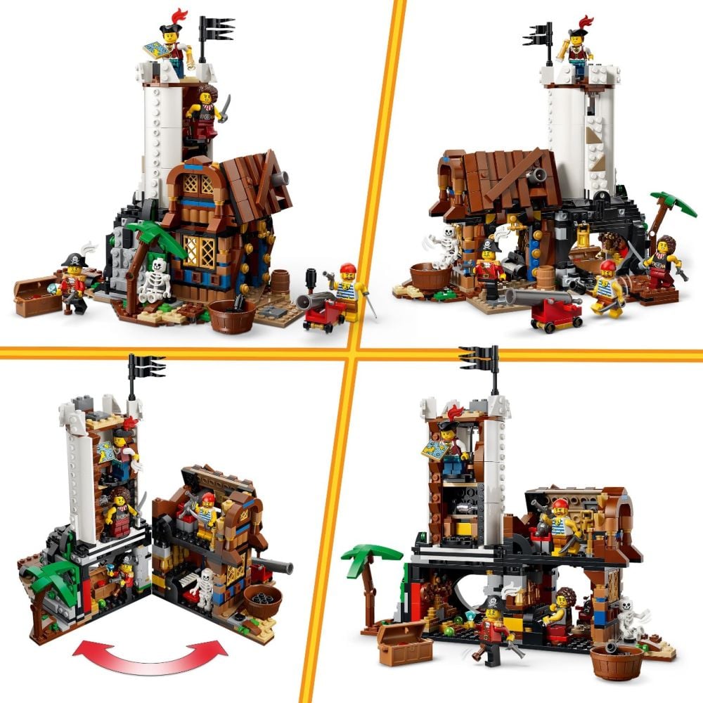 LEGO® Creator - Corabie de pirati emblematica (31387)