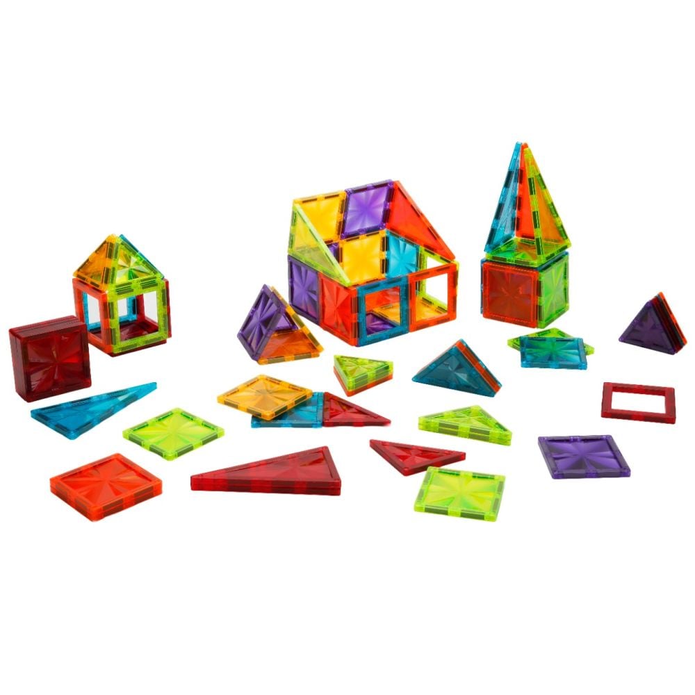 Set de constructie magnetic, Magnetigo, 72 piese