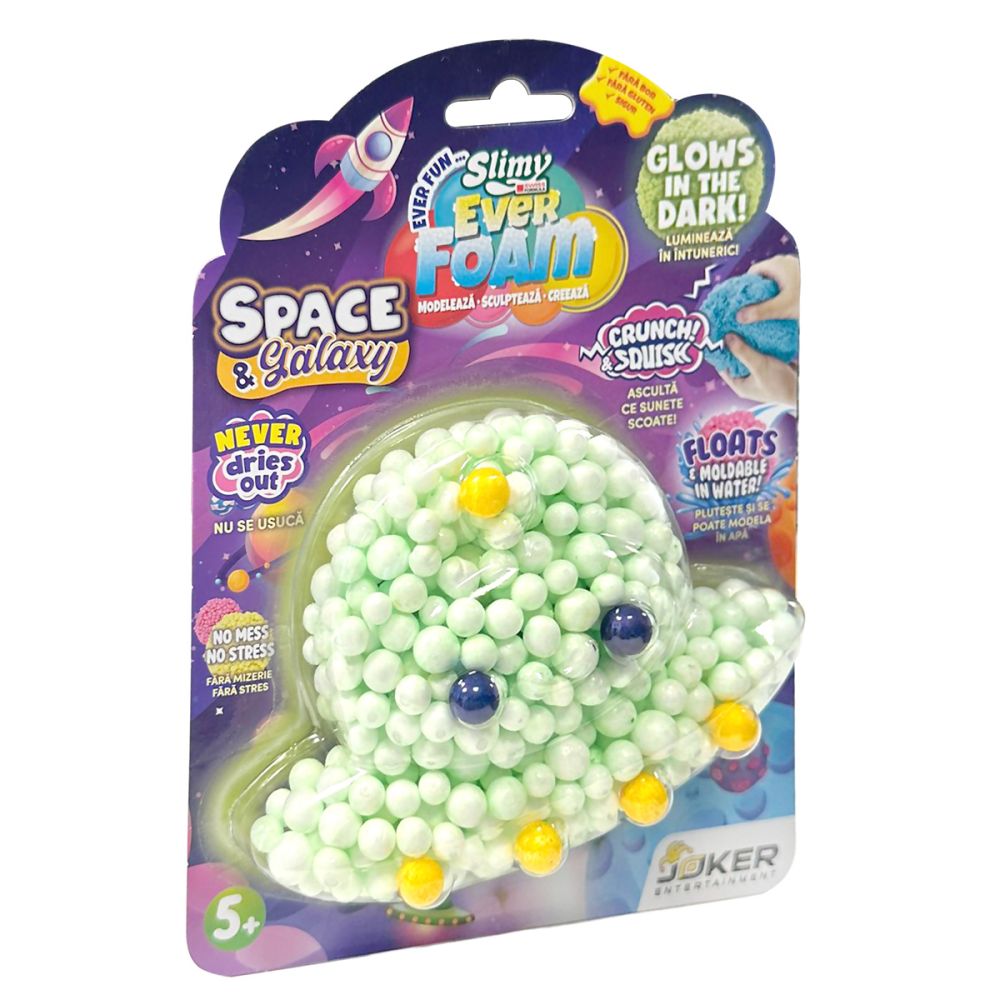 Slime fosforescent, Slimy, Space and Galaxy, Glows in the Dark