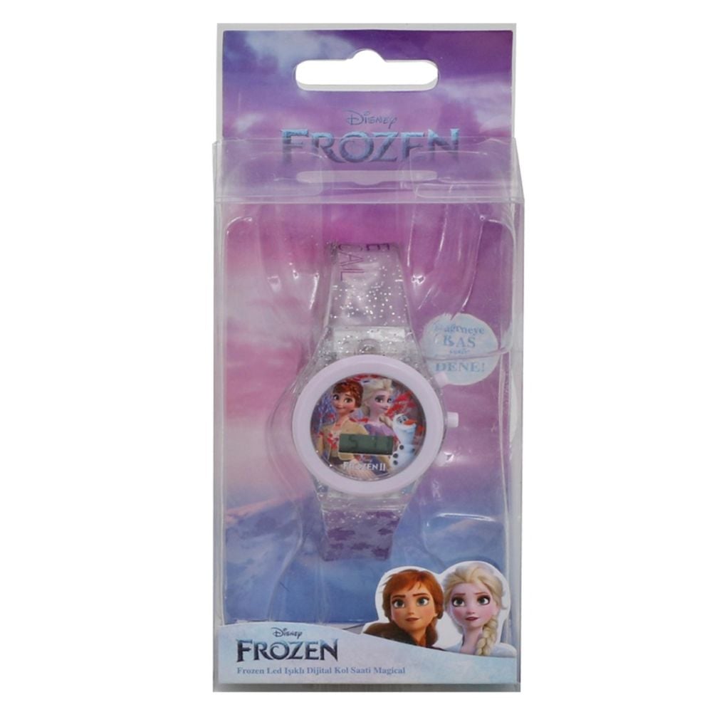 Ceas de mana digital cu lumini, Disney Frozen, Nature is Magical