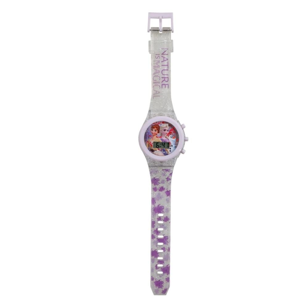 Ceas de mana digital cu lumini, Disney Frozen, Nature is Magical