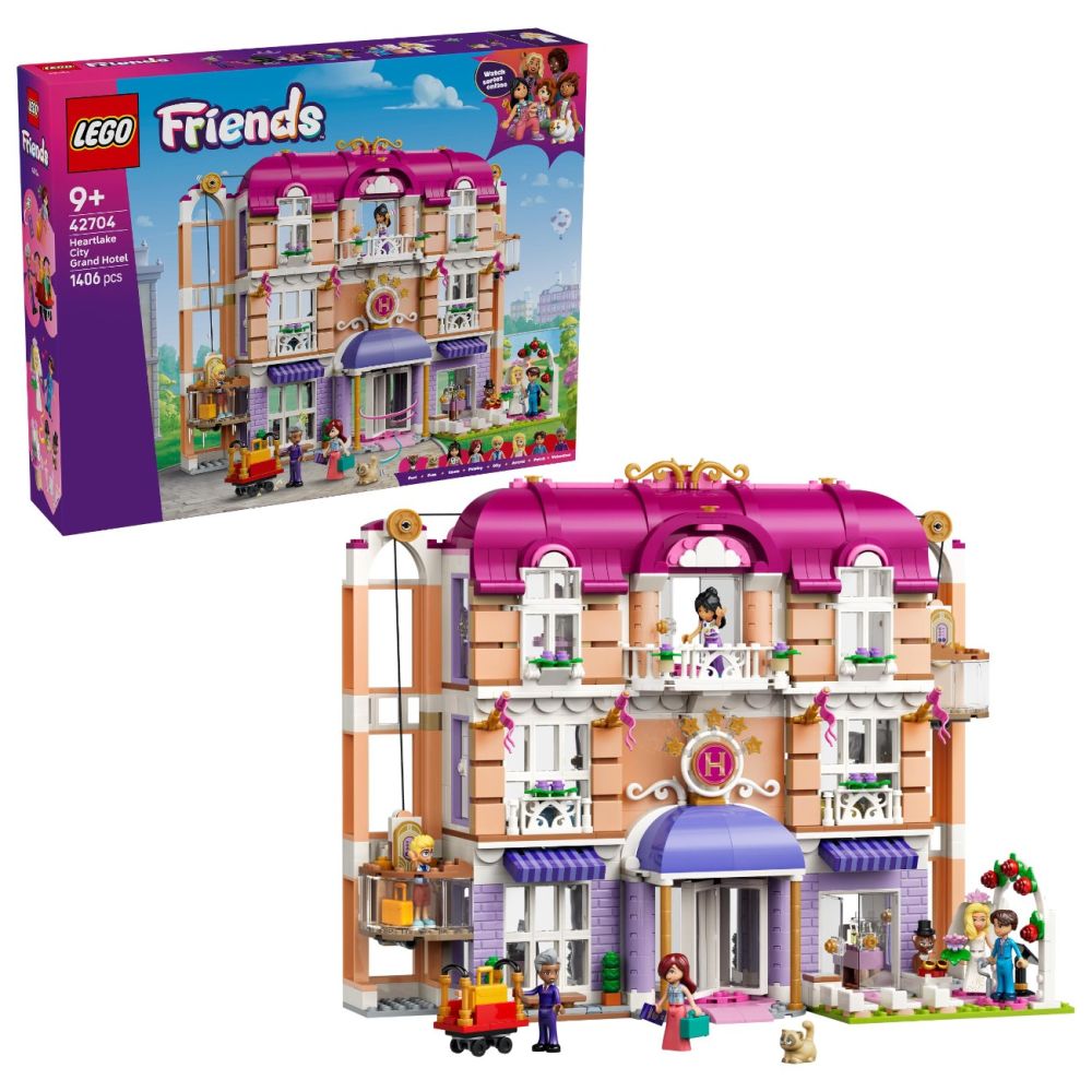 LEGO® Friends - Grand Hotel din Orasul Heartlake (42704)