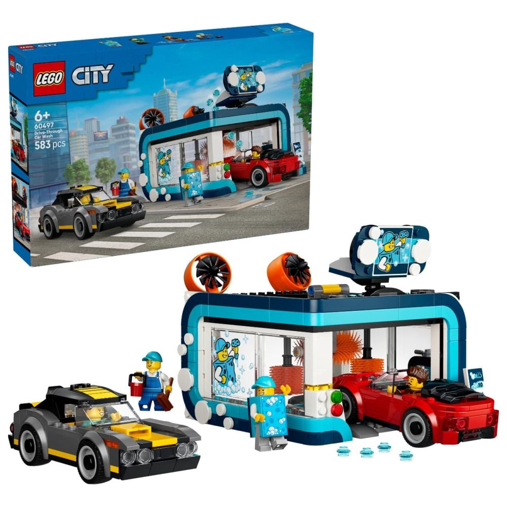 LEGO® City - Spalatorie auto drive-thru (60497)