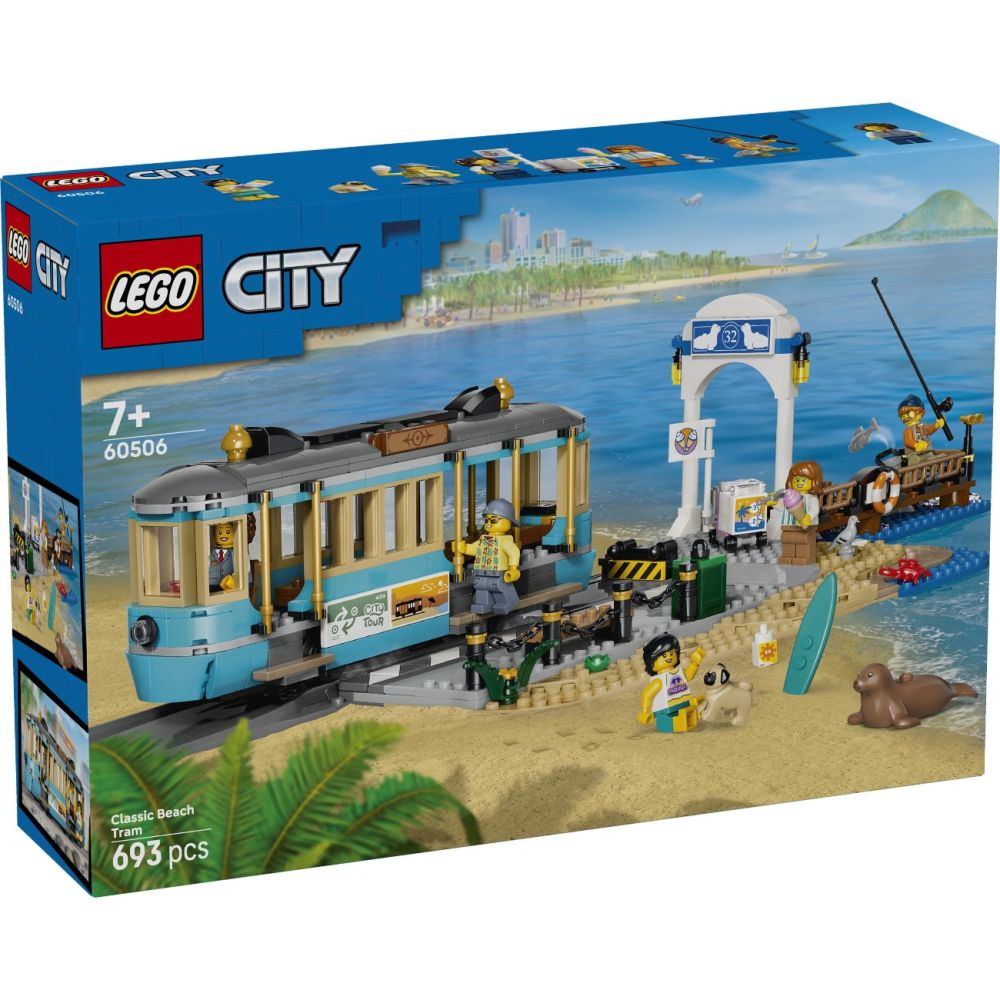 LEGO® City - Tramvai de plaja clasic (60506)
