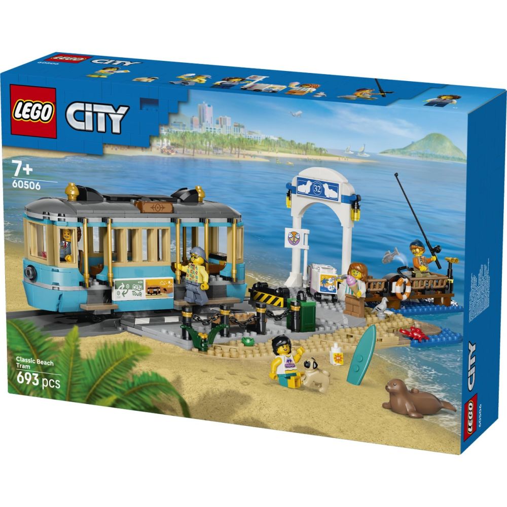 LEGO® City - Tramvai de plaja clasic (60506)