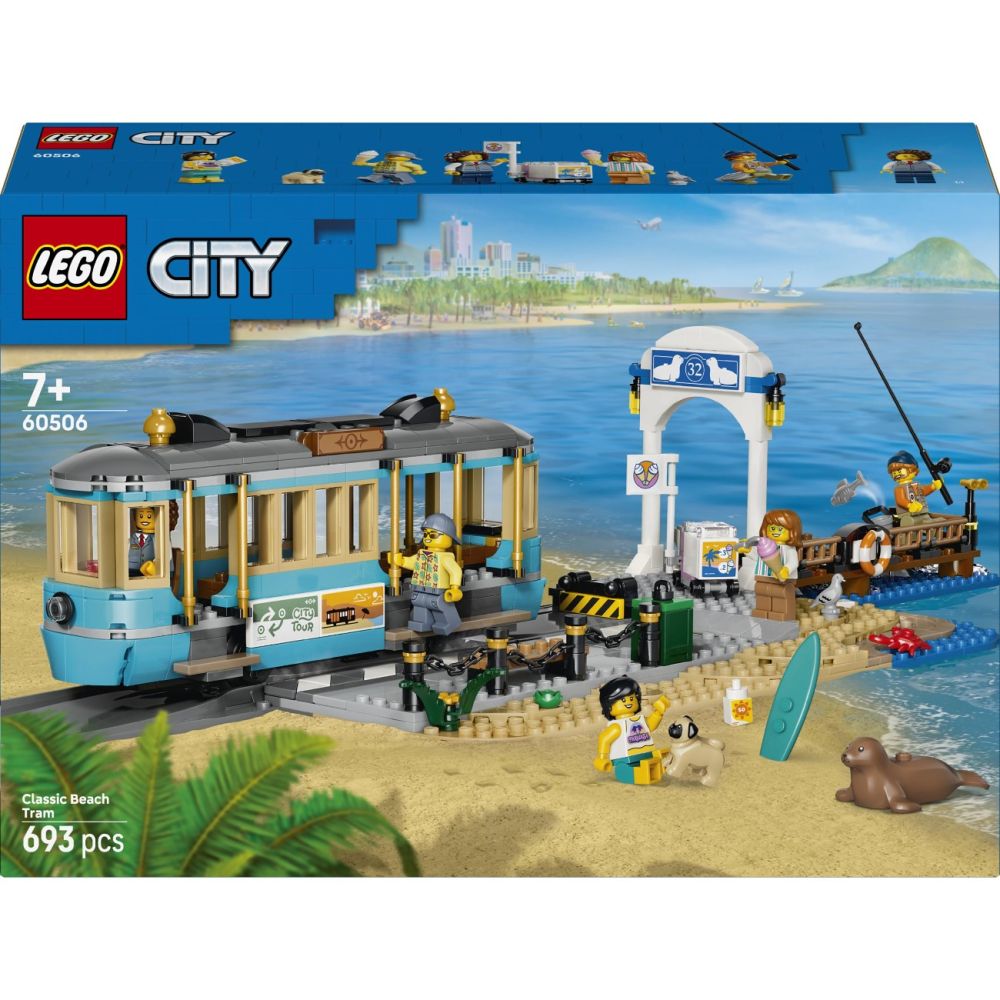 LEGO® City - Tramvai de plaja clasic (60506)