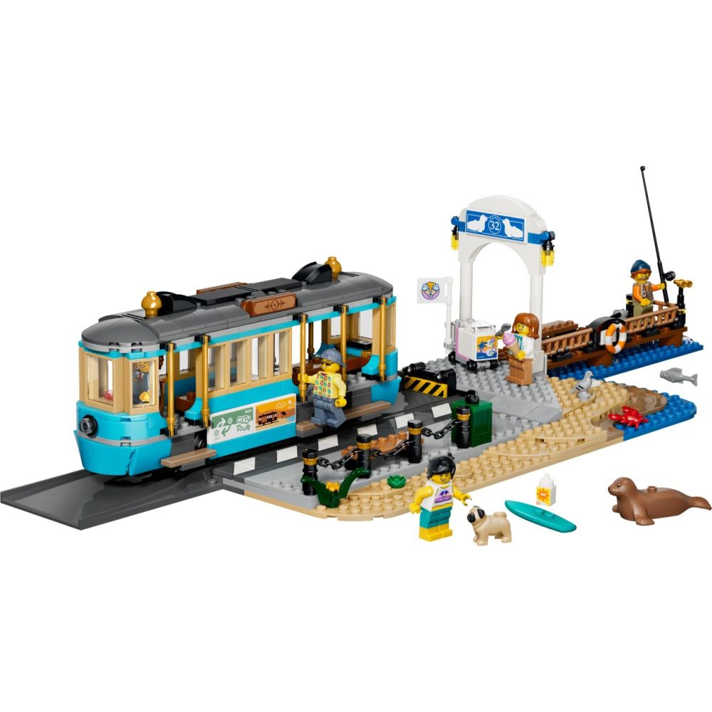 LEGO® City - Tramvai de plaja clasic (60506)