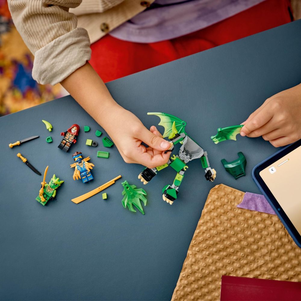 LEGO® Ninjago - Pachet de lupta cu robotul dragon al lui Lloyd (71862)