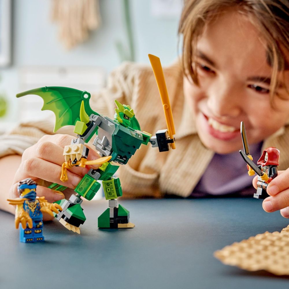 LEGO® Ninjago - Pachet de lupta cu robotul dragon al lui Lloyd (71862)