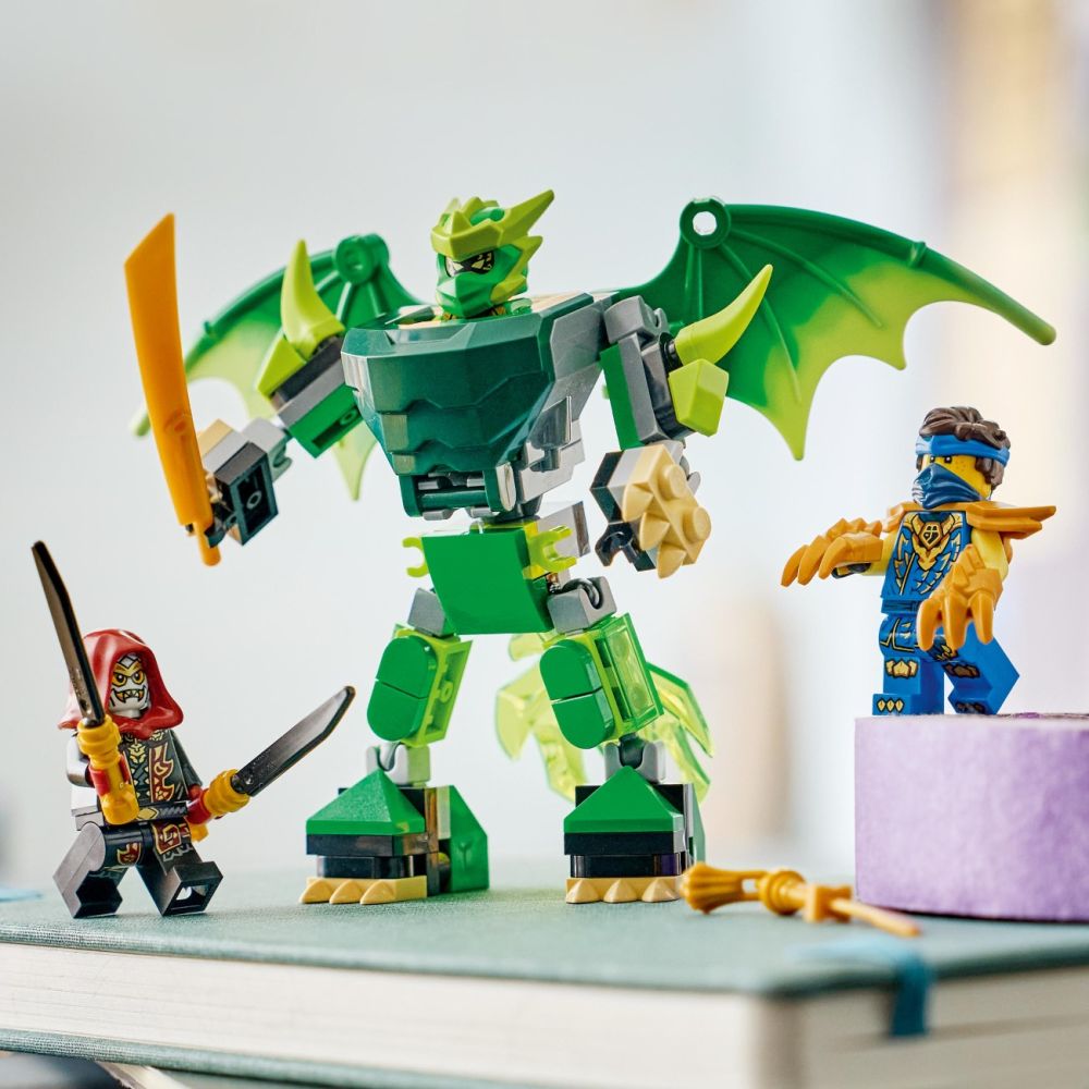 LEGO® Ninjago - Pachet de lupta cu robotul dragon al lui Lloyd (71862)