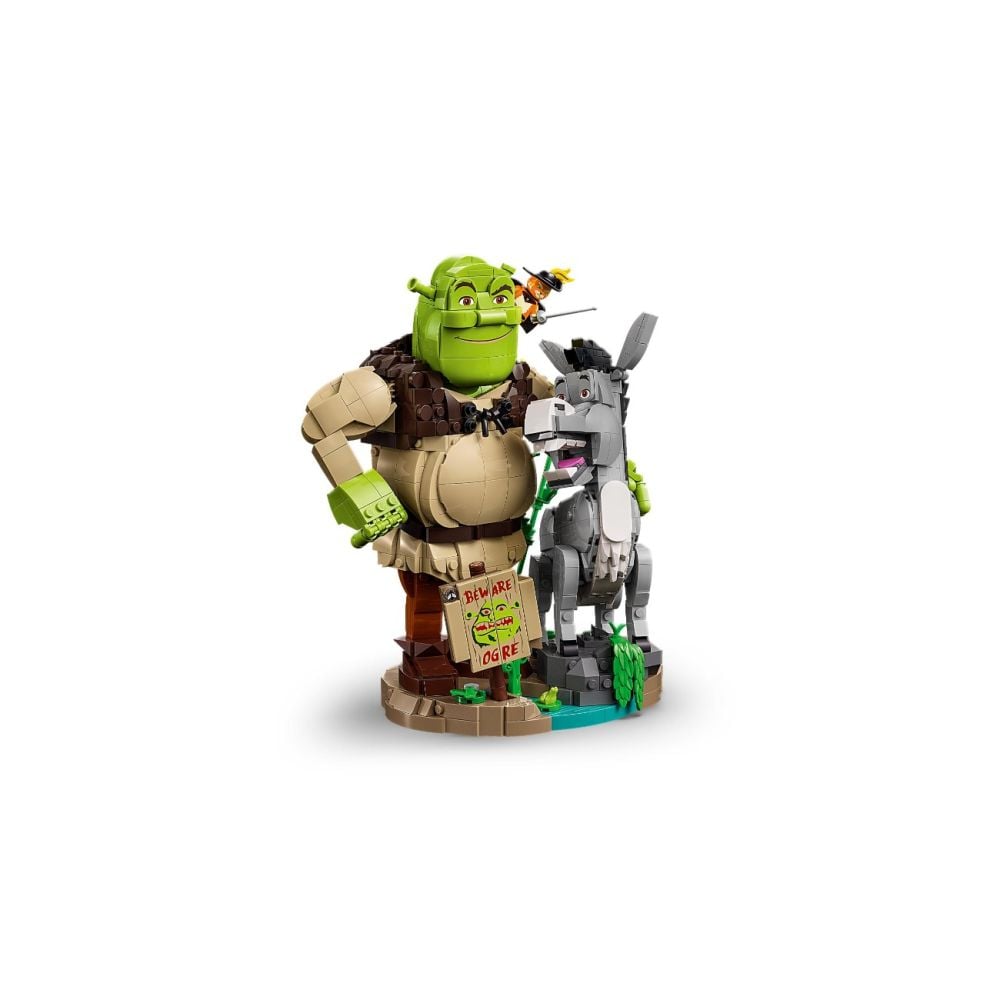 LEGO® Shrek - Shrek, Magarusul si Motanul incaltat (72423)