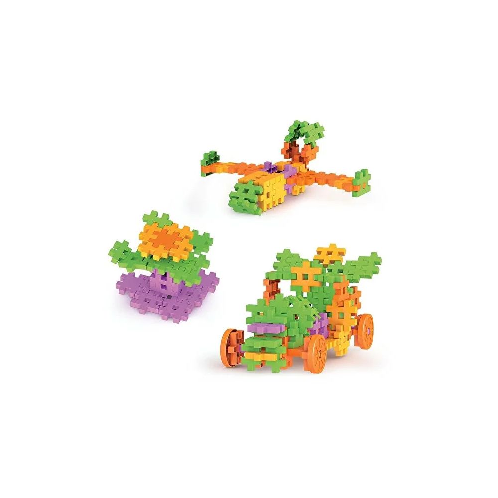 Set de constructie, Dede, Fun-Fun Puzzle, 128 piese