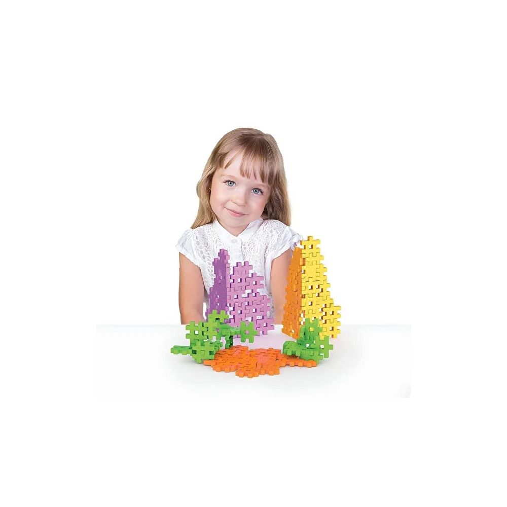 Set de constructie, Dede, Fun-Fun Puzzle, 128 piese