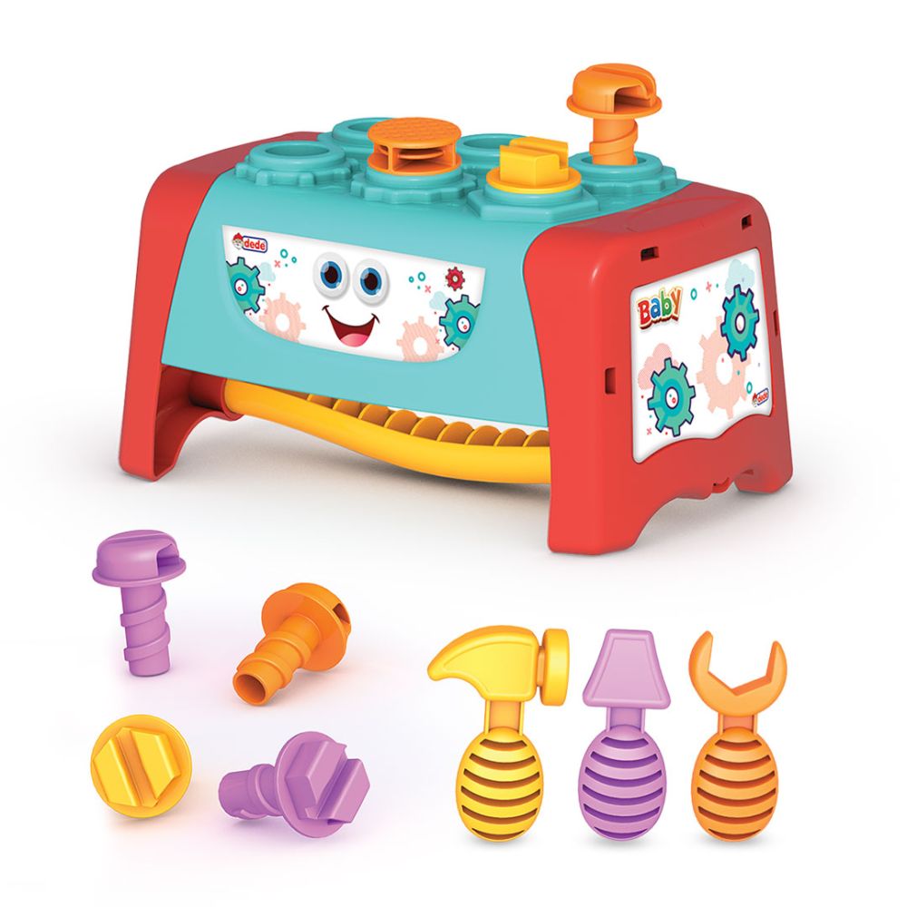 Set de joaca, Dede, Trusa cu scule si accesorii