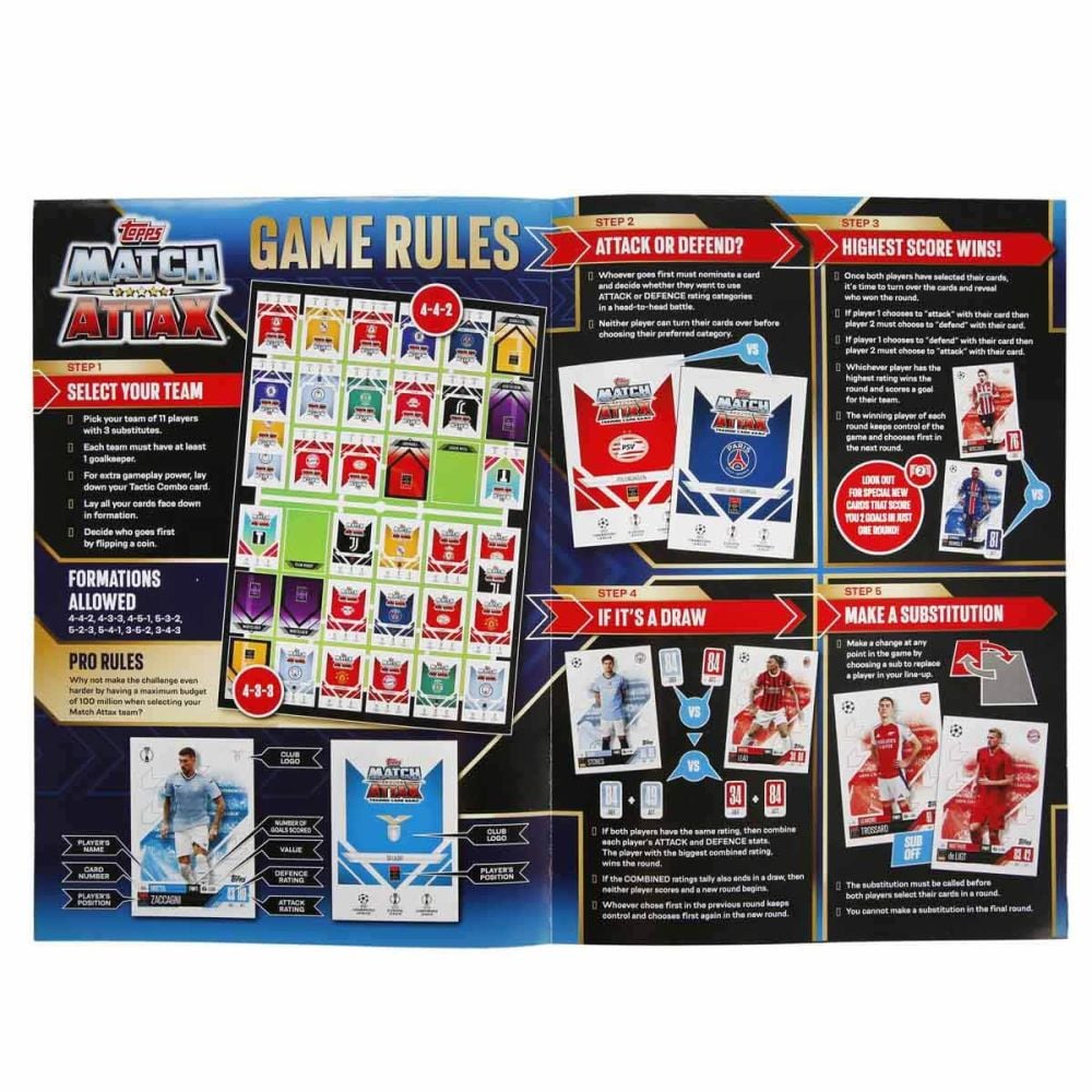 Set cartosase New Starter Pack, Topps, UEFA Match Attax 2024-2025