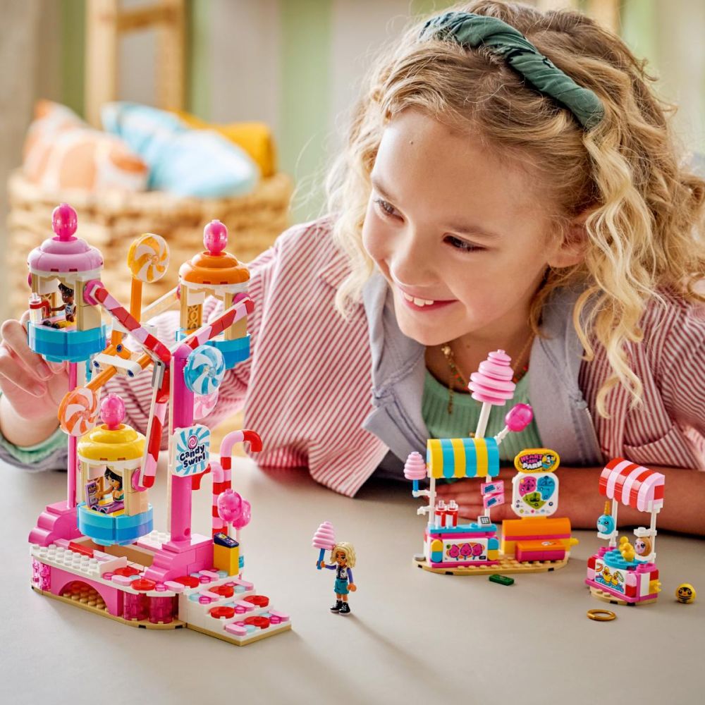 LEGO® Friends - Roata Ferris cu bomboane si briose (42700)