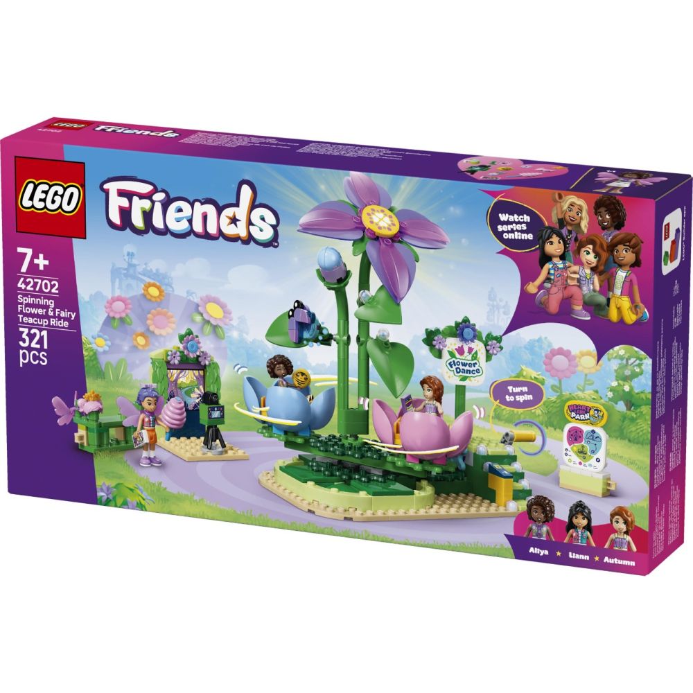 LEGO® Friends - Floare rotitoare si ceasca pentru zane (42702)