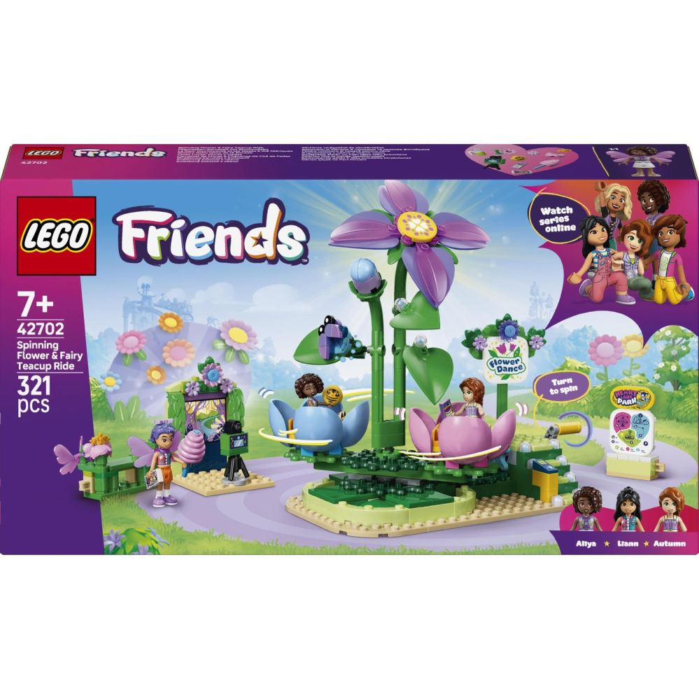 LEGO® Friends - Floare rotitoare si ceasca pentru zane (42702)