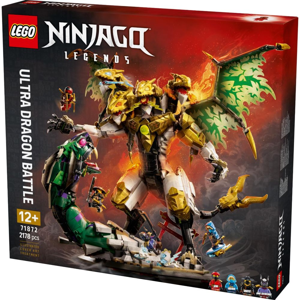 LEGO® Ninjago - Impresionanta batalie a dragonului (71872)