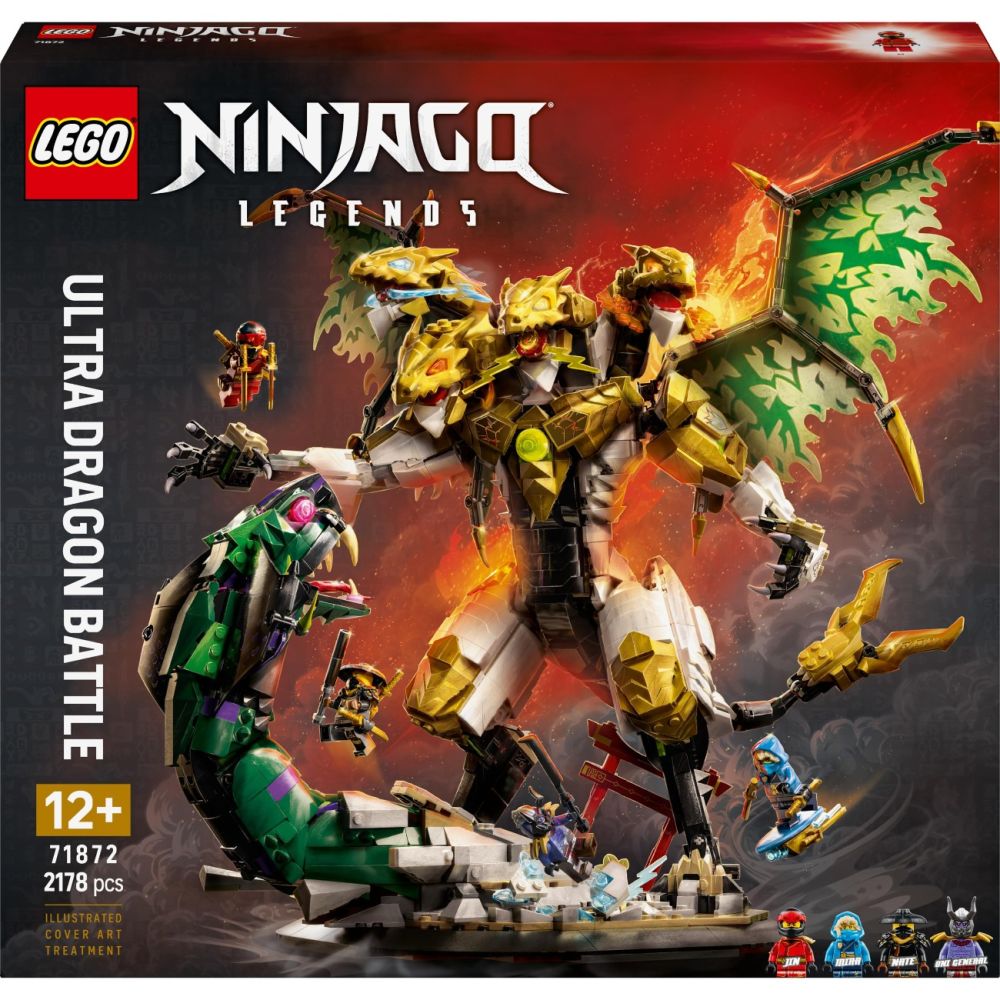 LEGO® Ninjago - Impresionanta batalie a dragonului (71872)