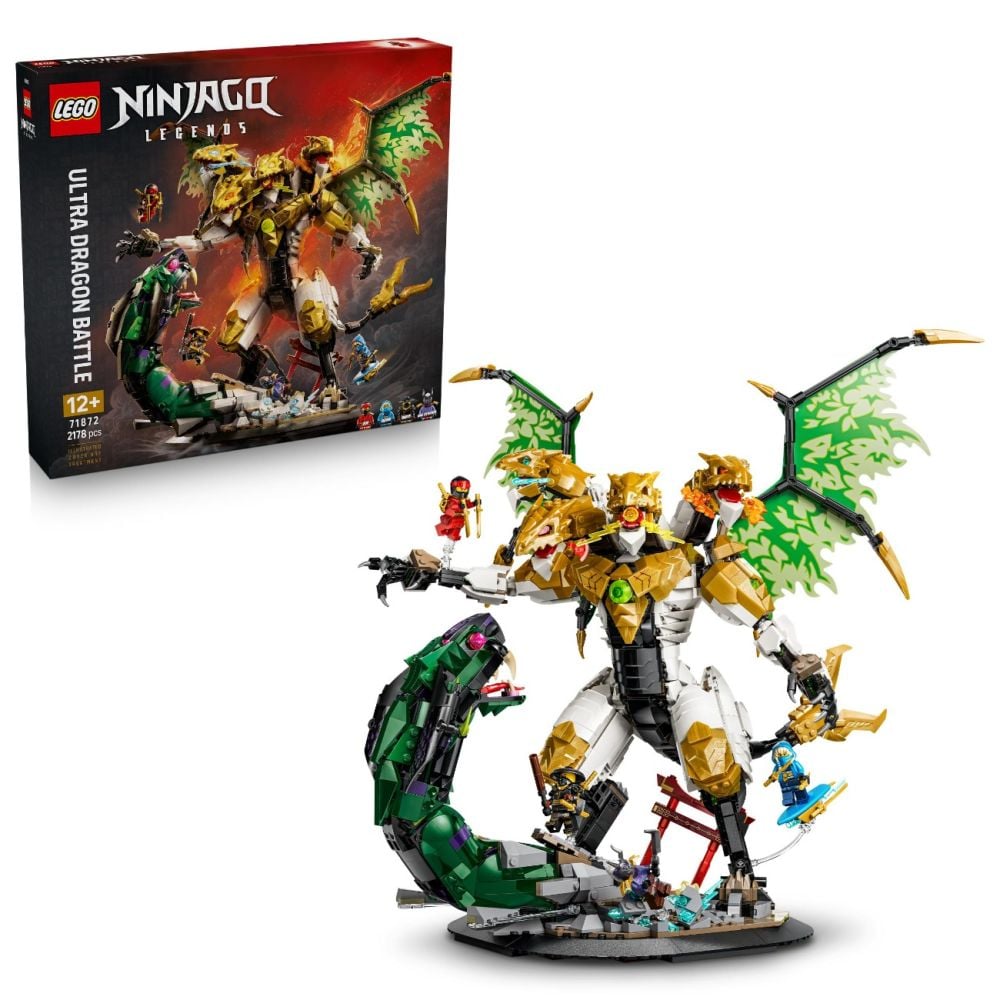 LEGO® Ninjago - Impresionanta batalie a dragonului (71872)