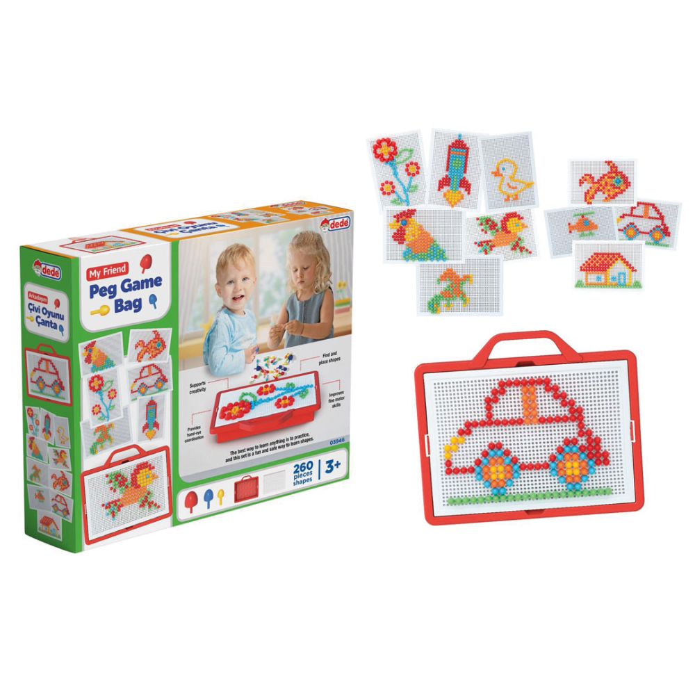 Joc creativ cu pioneze, Dede, My Friend, 260 piese