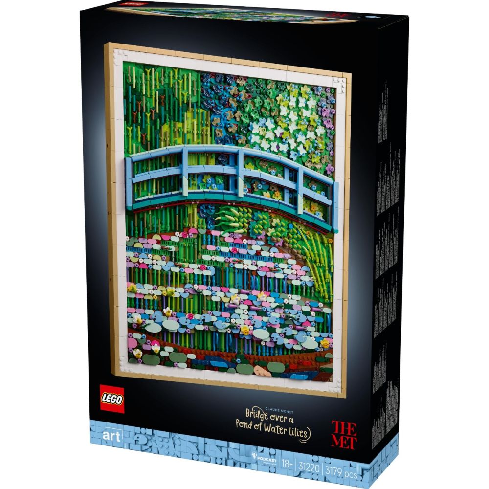LEGO® Art - Claude Monet - Pod peste lac cu nuferi (31220)