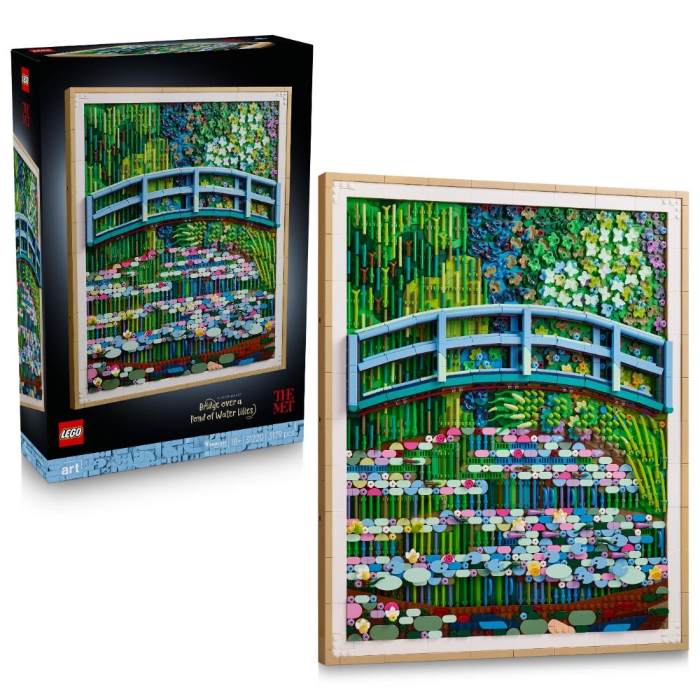 LEGO® Art - Claude Monet - Pod peste lac cu nuferi (31220)