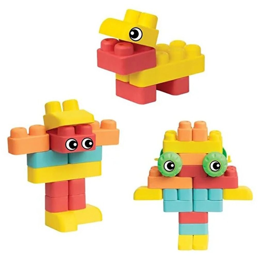 Set de constructie, Dede, Soft Maxi Blocks, 41 piese