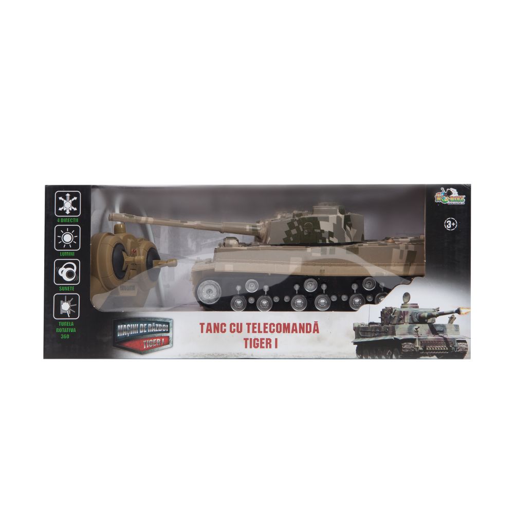 Tanc cu telecomanda Noriel Tiger l, camuflaj