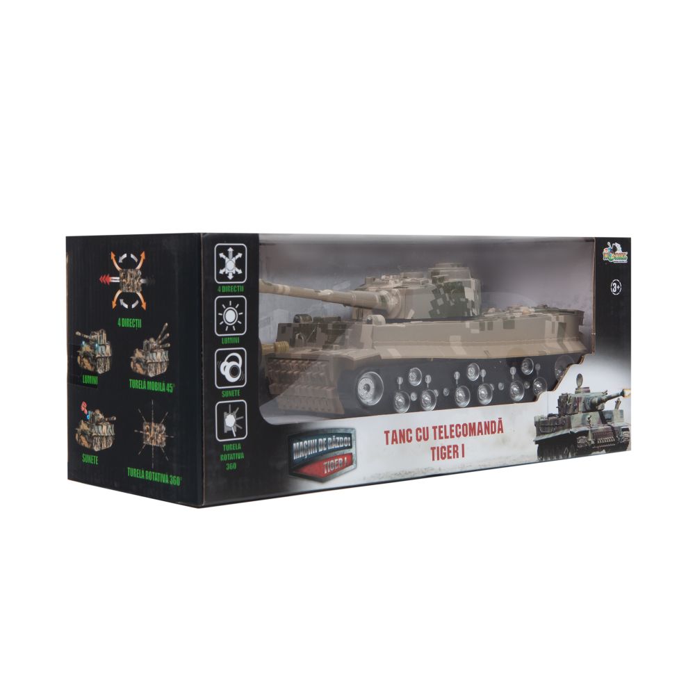 Tanc cu telecomanda Noriel Tiger l, camuflaj