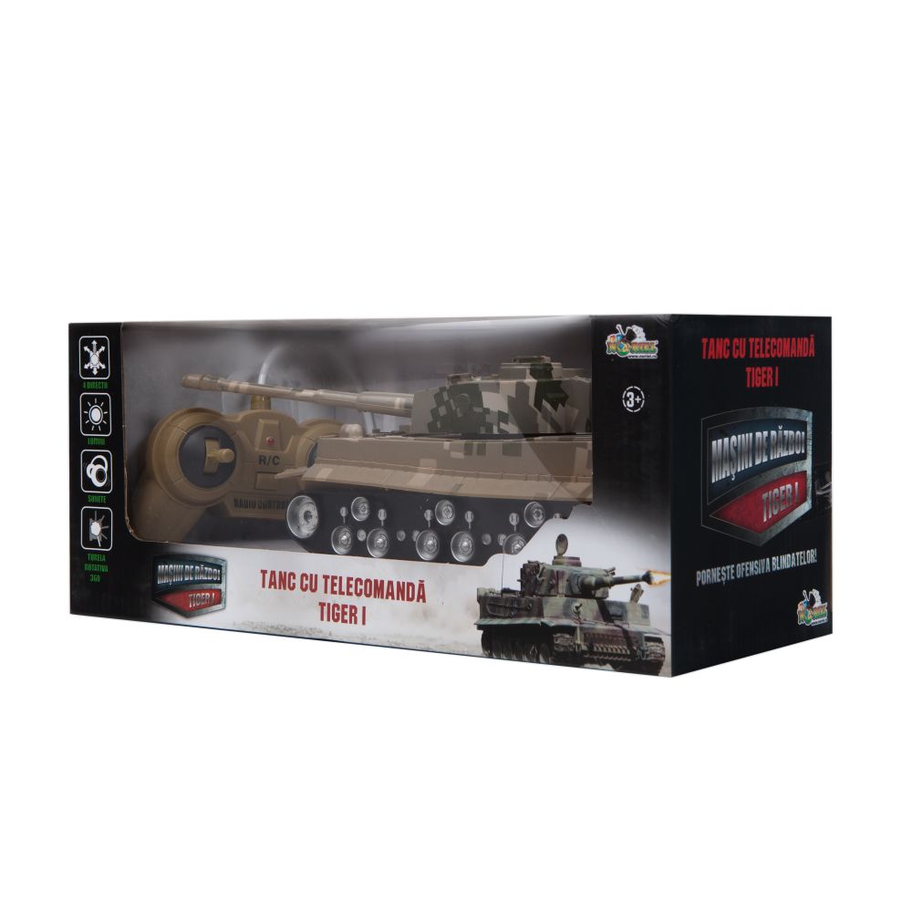 Tanc cu telecomanda Noriel Tiger l, camuflaj