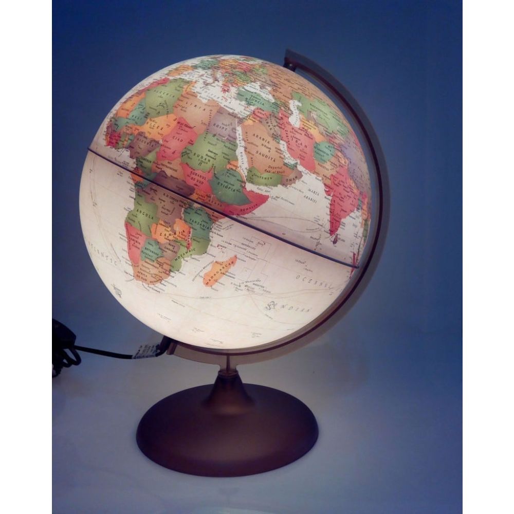 Glob pamantesc iluminat, Tecnodidattica, Discovery, 30 cm