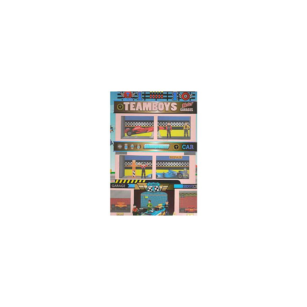 Carte de colorat Masini si Motoare Girasol - Colectia Teamboys