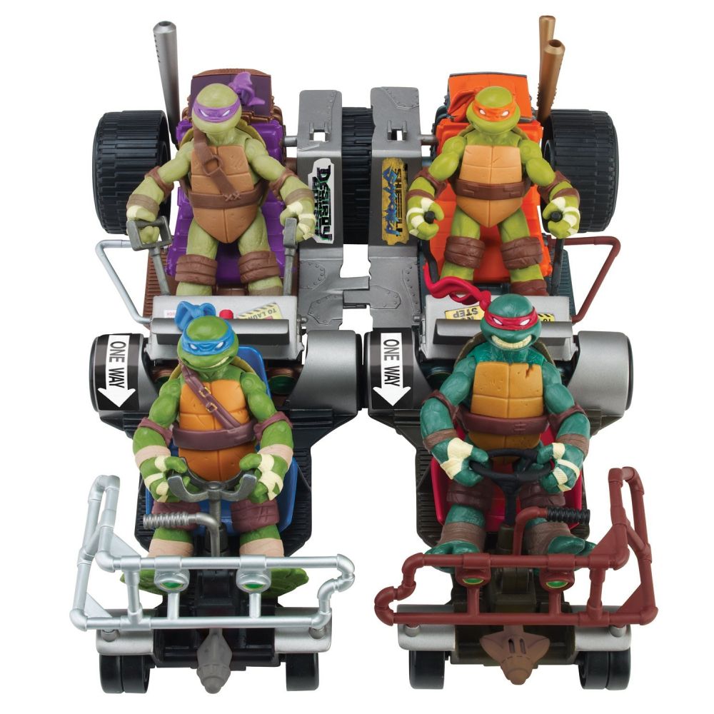 Teenage Mutant Ninja Turtles -ATV Leonardo si Donnatelo