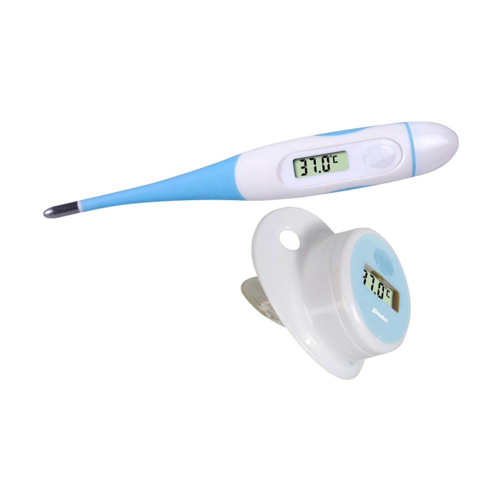 Termometru cu varf flexibil si termometru suzeta, Alecto BC-02