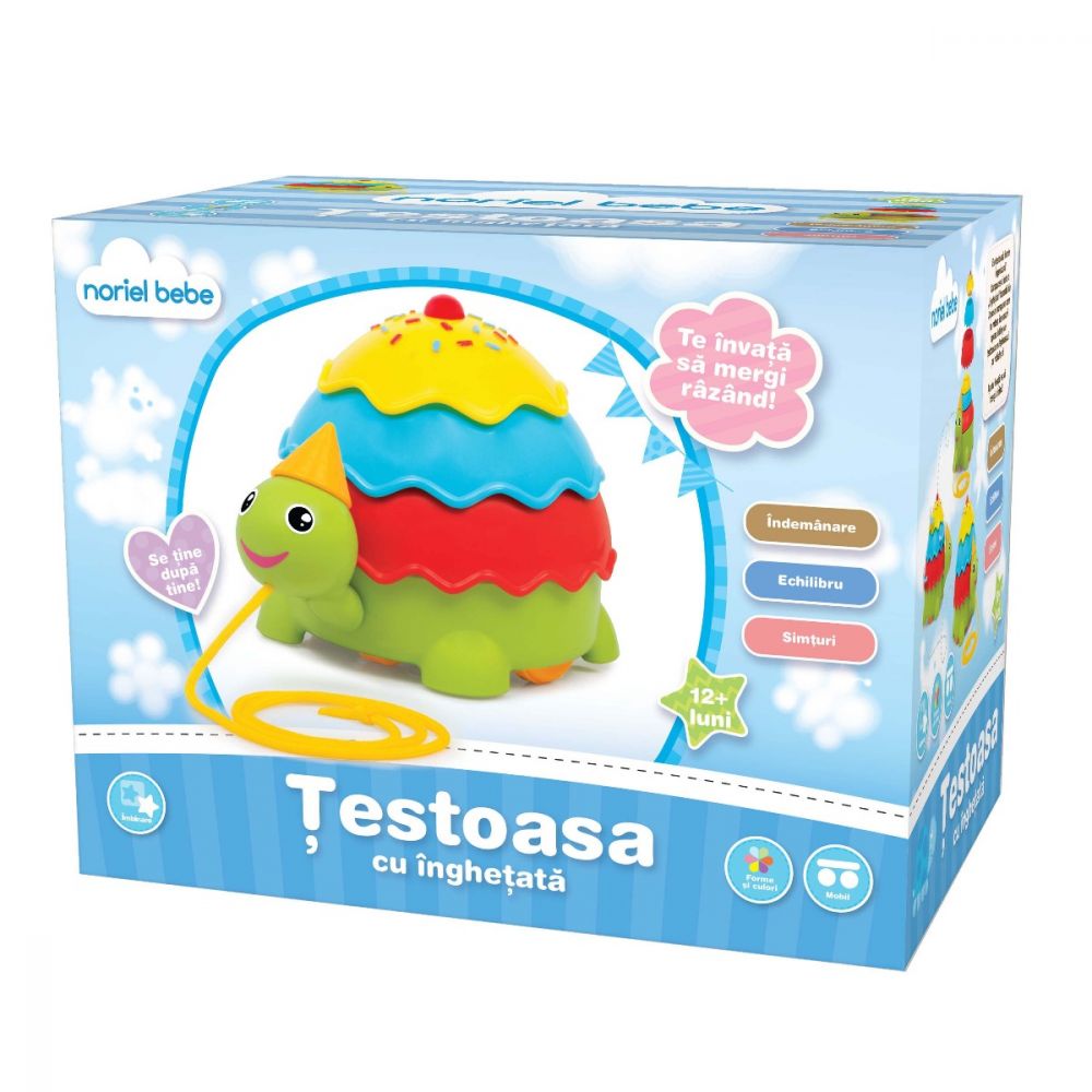 Noriel Bebe - Testoasa cu inghetata, Jucarie Bebelusi