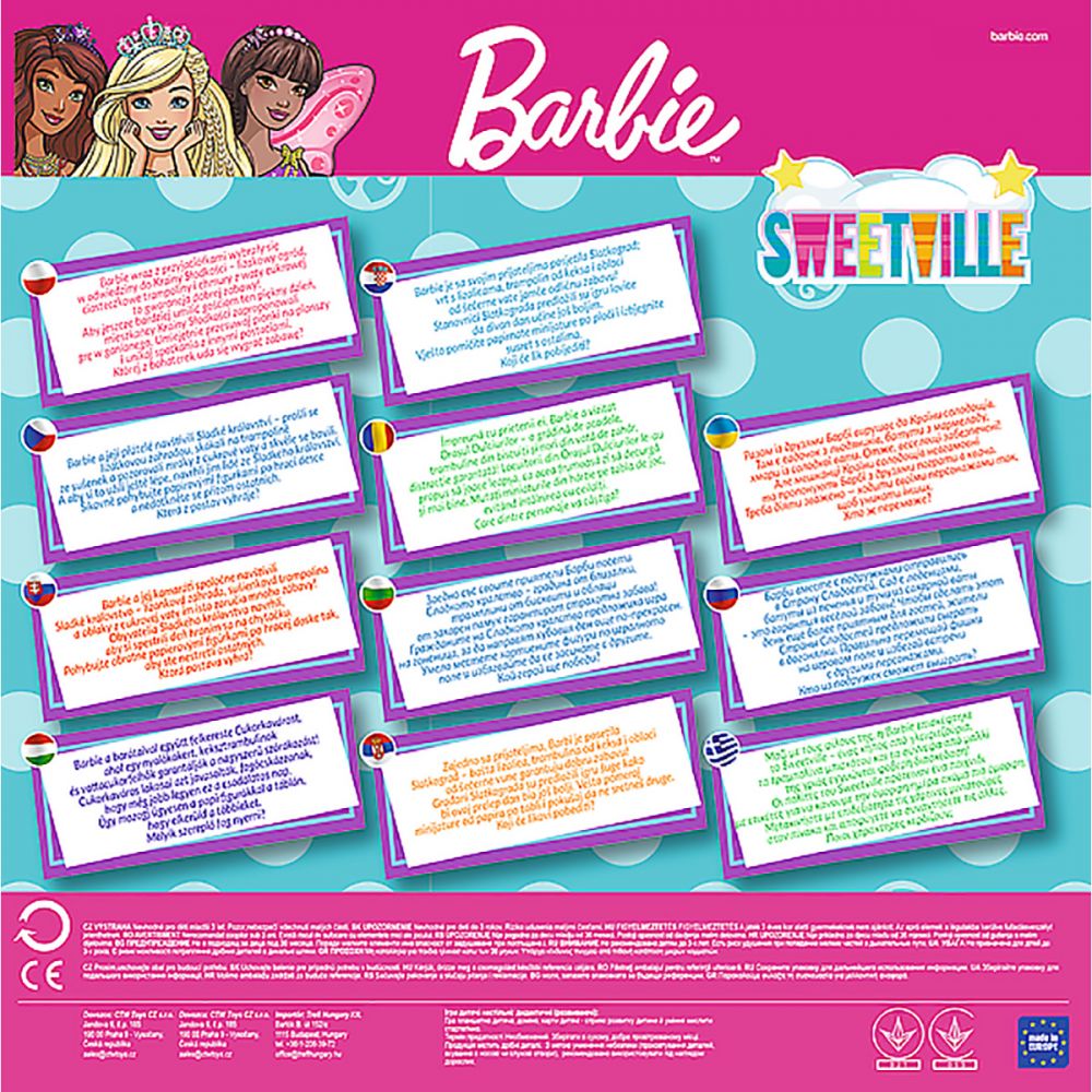 Joc de societate Trefl, Barbie Sweetville