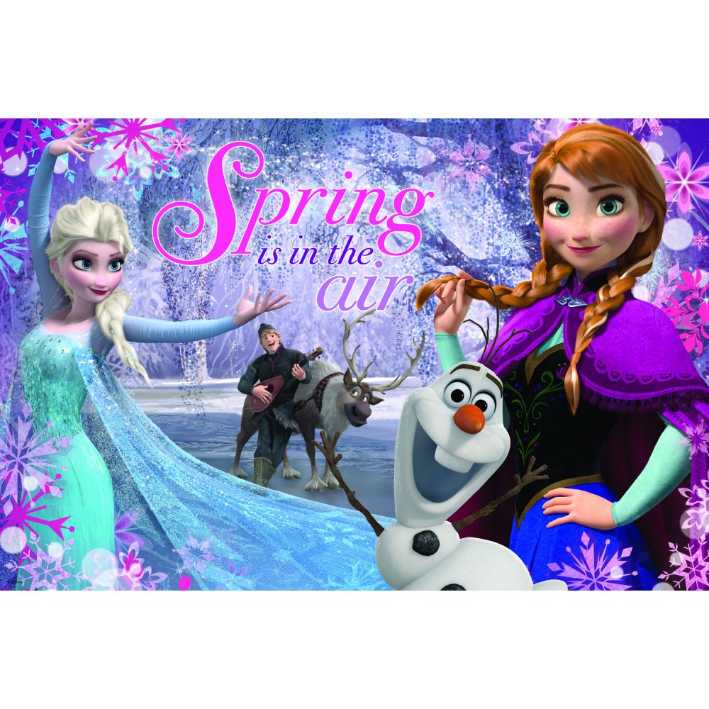 Puzzle Trefl 260 piese, Dragoste in tinutul de gheata, Disney Frozen