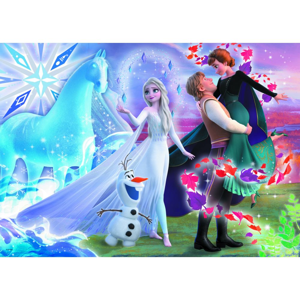 Puzzle Trefl 200 piese, Lumea magica a surorii, Disney Frozen 2