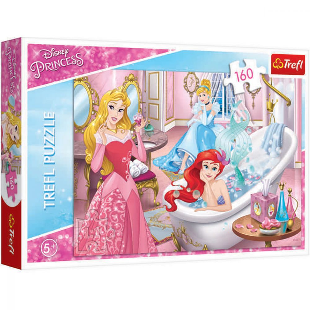 Puzzle Trefl, Disney Princess, Pregatirea pentru bal, 160 piese