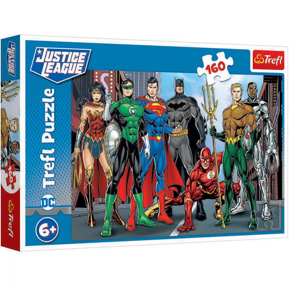Puzzle Trefl, Justice League, De neinvins, 160 piese