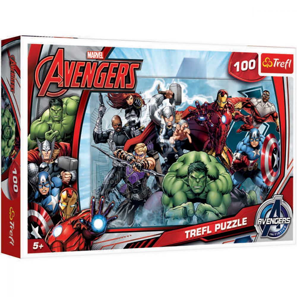 Puzzle Trefl, Avengers, La atac! 100 piese